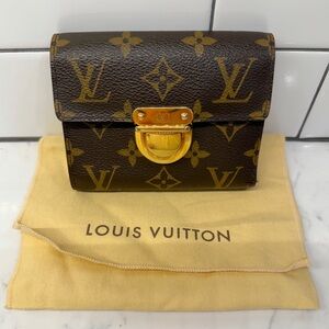 Louis Vuitton Monogram Koala Compact Wallet with Dust Bag *AUTHENTIC*